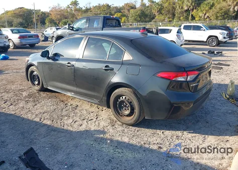 2021 Toyota Corolla Le z USA, uszkodzony, nr VIN 5YFEPMAE1MP220200